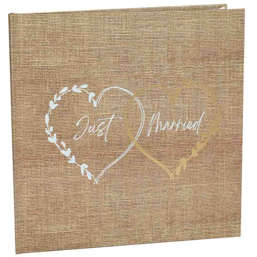 Gæstebog Bryllup -just Married