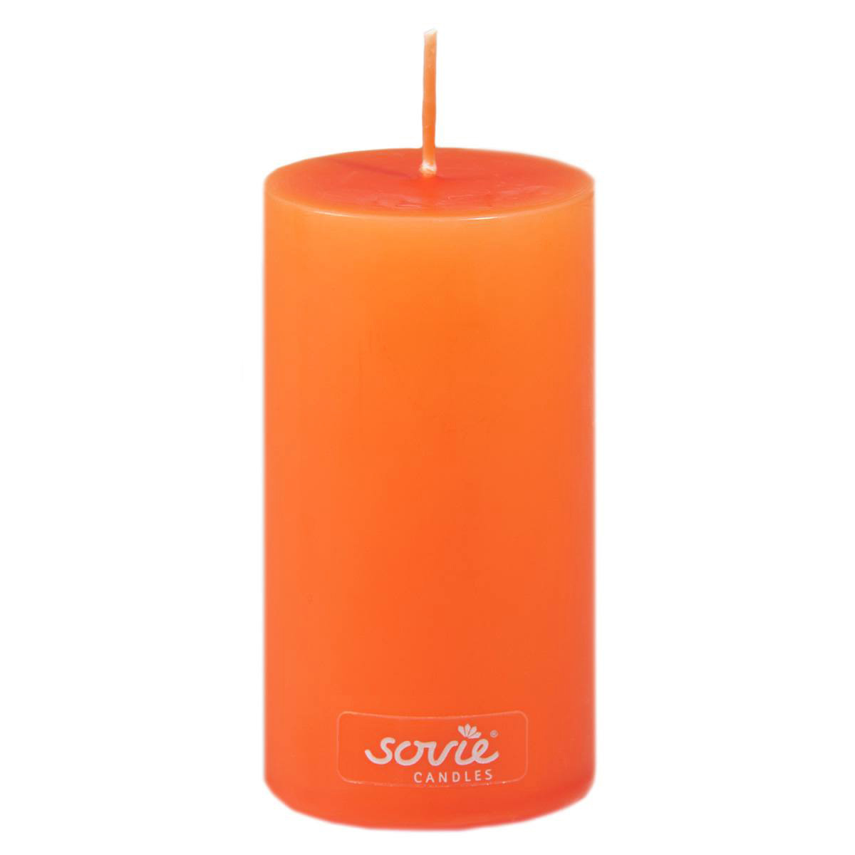 Sovie Bloklys Orange  5x10 Cm    Stk